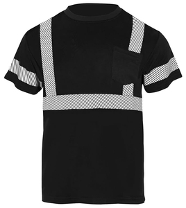 Chemise de travail unisexe orange haute visibilité en coton avec bandes réfléchissantes, poche poitrine unie, uniforme de sécurité coupe-vent, détection des aiguilles - Product Image 4