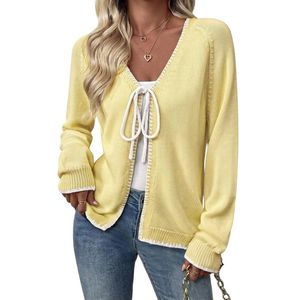 Cardigans amples décontractés sur mesure à col ouvert, qualité professionnelle, tissu respirant, vente en gros, manteaux longs verts pour femmes - Product Image 4