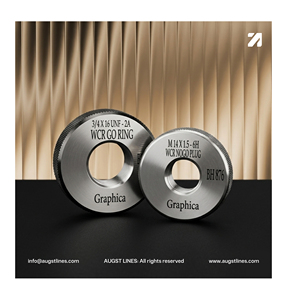 Jauges de vérification d'étalonnage en acier | WCP/WCR | Bouchon de contrôle pour anneau NOGO | Anneau de contrôle pour prise NOGO | Jauge de filetage ISO DIN ASME ANSI - Product Image 2