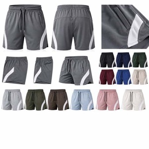 <b>Black</b> and Other Color Shorts With Side White Striped Cotton/Polyester Material Fully Customized - Product Image 5