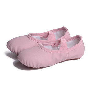 Chaussons de danse souples populaires pour femmes, style jazz, dessus en satin, doublure en coton, semelle extérieure en caoutchouc, talon plat - Product Image 2