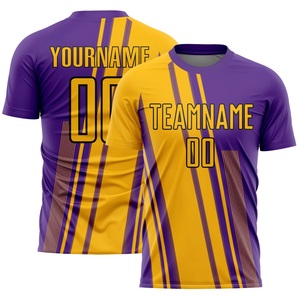 Ensemble de vêtements de football modernes, maillot et short d'équipe professionnelle, tissu respirant, fabricant mondial de vêtements de sport - Product Image 2