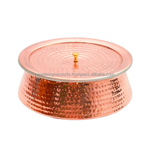 Ustensile de cuisine durable et écologique en laiton pur fait à la main, Lagan Handi/Patila - Product Image 6