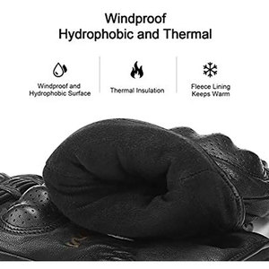 Gants d'hiver sportifs ECONEX SPORTS en cuir imperméables, thermiques et écologiques, de qualité supérieure, pour la vente en gros - Product Image 1