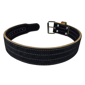 OEM Leather Powerlifting Belt Men <b>Weight</b> <b>Training</b> Lumbar Protection Belt Unisex Breathable Gym Support with Buckle Closure - Product Image 2