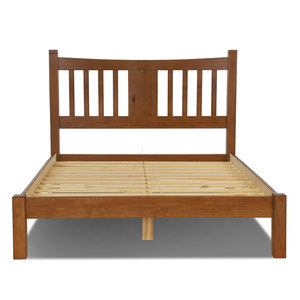 Competitive Price Rubber Wood <b>Bed</b> <b>Frame</b> | Sturdy Build | Vietnam OEM - Product Image 3