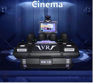Simulateur de jeu de réalité virtuelle 9D pour 4 personnes – Expérience cinématographique dynamique avec plus de 100 jeux interactifs - Product Image 3
