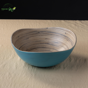 Juego de cuencos de madera desechables ecológicos al por mayor 2024, tamaños personalizados, cuencos de fideos para ensalada OEM Vintage sostenibles, uso doméstico - Product Image 4