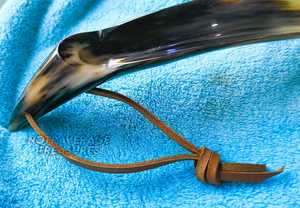 Chausse-pied long en corne de buffle naturelle, outil de mise à l'aise pour chaussures, aide à enfiler les chaussures, accessoire fait main - Product Image 1