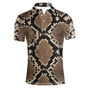 Camiseta Polo Personalizada con Estampado de Galaxia y Águila, Manga Corta, Transpirable, de Poliéster, para Golf, Casual, Suministro al por Mayor OEM - Product Image 5