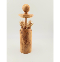 Vente en gros de porte-cure-dents en bois de style antique sur mesure, boîte à cure-dents avec logo personnalisé, article de table pour les fêtes