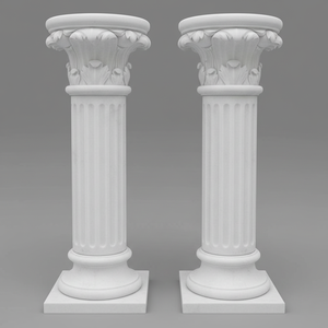 Pilier en marbre, socle, colonne - Product Image 4