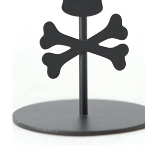 Halloween Bat <b>Candle</b> Holder, Black Metal <b>Gothic</b> <b>Candle</b> Stand, Bat Decor for Halloween Party, Bat Design <b>Candle</b> Holder - Product Image 6