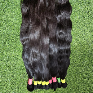 Cabello Virgen Indio de Grado de Lujo para Extensiones de Cabello Naturales y Tejido de Larga Duración, Apto para Uso Diario - Product Image 1