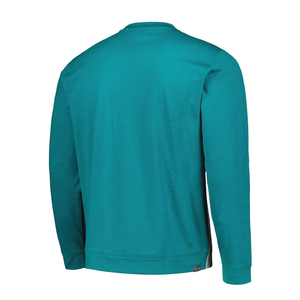 Sweat-shirt à col rond en coton mélangé tricoté à manches longues Harry Johnson Production, respirant, coupe classique, décontracté, 180g - Product Image 3