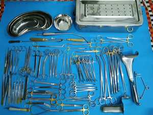 Ensemble de 88 pièces pour césarienne, gynécologie et chirurgie générale, plaqué or, approuvé CE ISO par Dentavex - Product Image 4