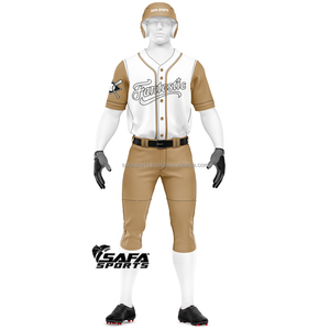 Maillot de baseball vierge de haute qualité Maillot de baseball personnalisé Maillot de baseball pour hommes - Product Image 3
