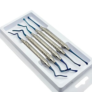 Instrumentos Quirúrgicos BAFA BSI-MM-204, Juego de Instrumentos de Titanio para Implantes Dentales, para Excavación de Túneles Óseos, Ergonómicos - Product Image 1
