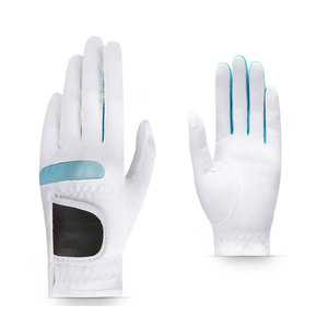 Mejora tu juego de golf con nuestros guantes de golf para mujer, elegantes y que absorben el sudor, en color blanco. - Product Image 1