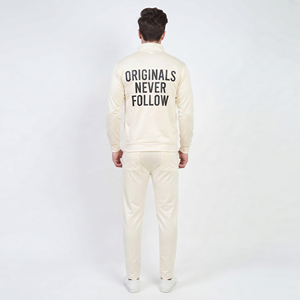 Men's 100% Polyester Printed Zipper Sportswear Jogger Printed Sweat Suit Tracksuits Stand Collar Zipper Jacket Printed <b>Pants</b> - Product Image 3
