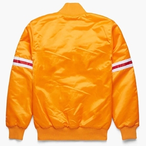 Premium Quality USA Satin <b>Varsity</b> <b>Jacket</b> Custom Logo Stylish <b>Men</b> <b>Bomber</b> <b>Jacket</b> High End Sportswear Bulk Order Supplier - Product Image 2