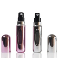 Flacon de parfum miniature rechargeable portable de 3 ml et 5 ml