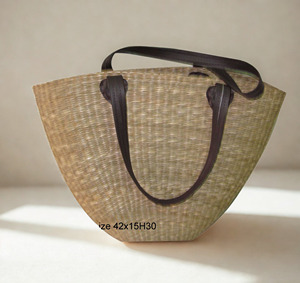 Cesta de algas marinas de Vietnam de alta calidad, organizador de almacenamiento tejido Natural, respetuoso con el medio ambiente, embalaje a granel OEM, Exportación al por mayor - Product Image 1