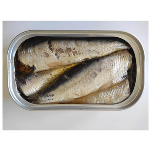 Sardinas enlatadas con aceite vegetal de alta calidad - Product Image 1