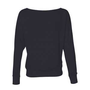 T-shirt à épaules dénudées avec logo Jack and Jill pour femme, haut décontracté à manches longues, doux, confortable, tendance, streetwear, pull-over - Product Image 2