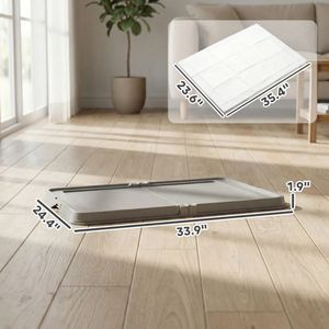 Support pliable pour bac à litière pour chien – Meubles et accessoires pratiques pour animaux de compagnie - Product Image 3