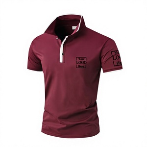 Men's Cotton Jersey for Shirt Short Sleeve Digital Printed Logo Breathable Casual Knitted Solid Color Front Design 180g - Product Image 1