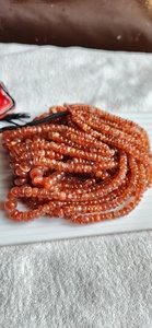 Perles de pierre de soleil naturelle de qualité supérieure, forme rondelle, 6 mm-10 mm, pierres précieuses de pierre de soleil en vrac, prix de gros disponible. - Product Image 3