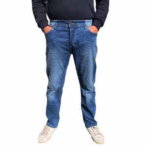 Jeans de Mezclilla de Diseño Moderno 2026, Fabricante Pakistaní, Jeans Personalizados de Corte Ajustado para Hombre - Product Image 2