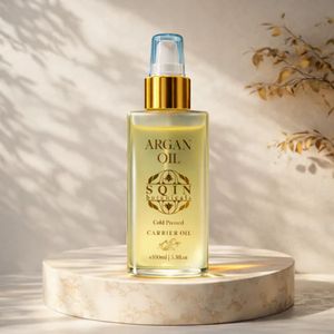 Aceite Portador de Argán Orgánico, Aceite de Semilla de Argania Spinosa Prensado en Frío para el Cuidado del Cabello y la Piel, Mezclas para Masajes, Dilución de Aceite, OEM, a Granel - Product Image 2