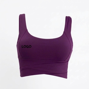 Sujetador Deportivo para Mujer, de Alta Sujeción, Acolchado, de Secado Rápido, para Gimnasio, Entrenamiento, Fitness, Marca Privada, Ropa Deportiva - Product Image 4