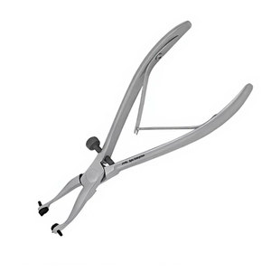 Pinzas para Retirar Coronas Dentales de 6.25 Pulgadas con Almohadilla de Goma Suave, Alicates de Ortodoncia de Acero Inoxidable Alemán - Product Image 4
