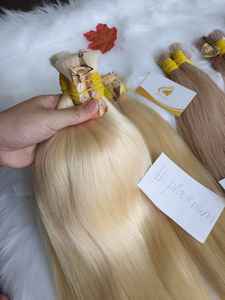 MEILLEUR CHOIX 2025 – Extensions de cheveux naturels Slavic, couleur claire, cheveux vietnamiens en vrac, prix de gros - Product Image 6