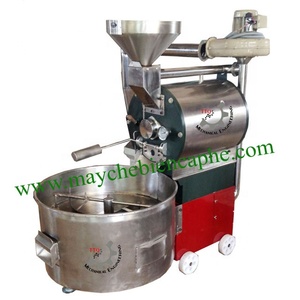 Nouvelle machine à torréfier le café et cafetière à gaz en acier inoxydable TTQ avec contrôle automatique de la température et minuterie - Product Image 2