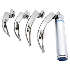 Set de Laringoscopio LED Macintosh para Adultos, 4 Hojas de Acero Inoxidable Reutilizables, Instrumento Médico de Intubación, CE - Product Image 5