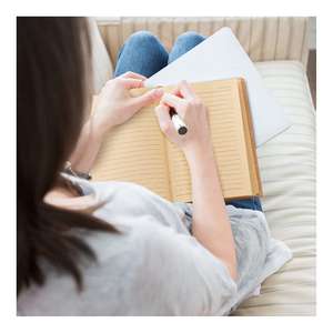 Funda Protectora de Cuero Personalizada para Cuaderno A5, Resistente a Olores, Recargable, Modelo LNBC-0099 - Product Image 3