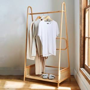 ราวตากผ้าคุณภาพดีที่สุด ราคาถูกที่สุด ราวแขวนเสื้อผ้าหวายขายส่ง - Product Image 1