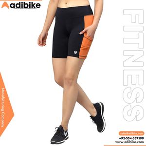 Pantalones de Yoga y Fitness para Mujer, Leggings Ajustados, Corte Skinny, Logotipo Personalizado, Secado Rápido, Transpirables, Shorts con Cinturón Decorativo - Product Image 2