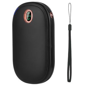 Calentador de Manos Portátil Recargable, Calentador Eléctrico de Doble Cara con Pantalla Digital, Banco de Energía, 2 Niveles, Reutilizable - Product Image 1