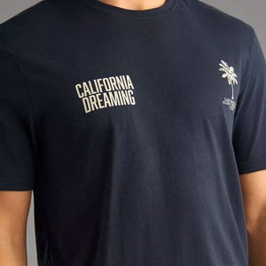 OEM Wholesale Customizable Printed Soft Cotton Blend Short Sleeves Tee Shorts for Men Twin <b>Set</b> for Hot Summer Days Plus Size - Product Image 5