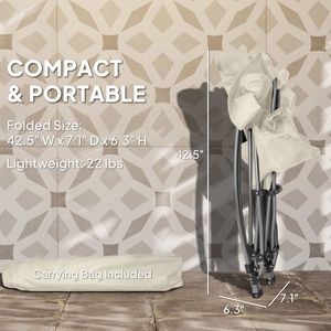 2 sedie pieghevoli da spiaggia per il campeggio - Product Image 5