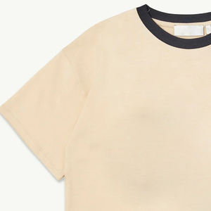 T-shirt pour garçons style streetwear, texture lisse / matière flexible, design respirant avec logo personnalisé, technologie de séchage rapide pour l'été - Product Image 3