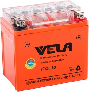 定制高品质12V 5Ah摩托车凝胶电池ytx5l-bs