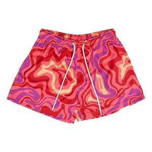 Men Casual Lace Breathable Eco-Friendly Waterproof Quick Dry Lightweight Running Shorts Mesh 100% Cotton Custom Logo Wholesale - Product Image 2