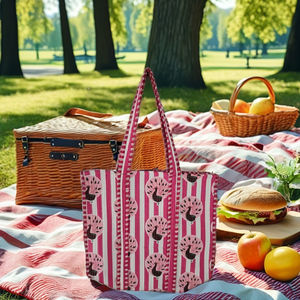 <b>Peacock</b> Printed <b>Bags</b> Wholesale Manufacturer of Luxury Premium <b>Bags</b> Floral Print Shopping Ladies Tote <b>Bag</b> Made in India Exporter - Product Image 1