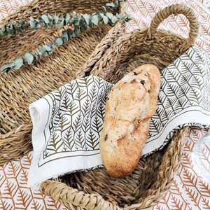 ชุดตะกร้าใส่ขนมปังทรงรี 2 ใบ ทำจากหญ้าทะเล ตะกร้าเก็บของทำมือ ขายส่ง เป็นมิตรกับสิ่งแวดล้อม ผลิตในเวียดนาม - Product Image 6